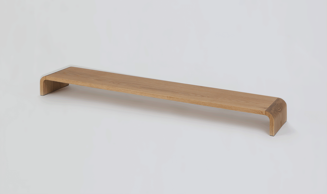 Doodle desk shelf [Walnut]